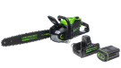 Аккумуляторная пила Greenworks GD82CS51K5 с АКБ 5 Ач и ЗУ