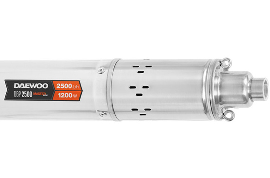 Устойчив к коррозии, надежно защищает насос от повреждений и продлевает срок его службы.